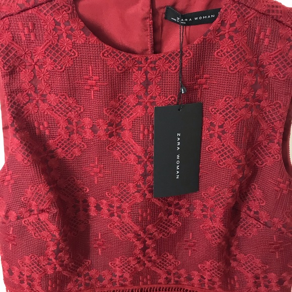 NWT Zara Women dress with gorgeous detailing - Picture 3 of 4